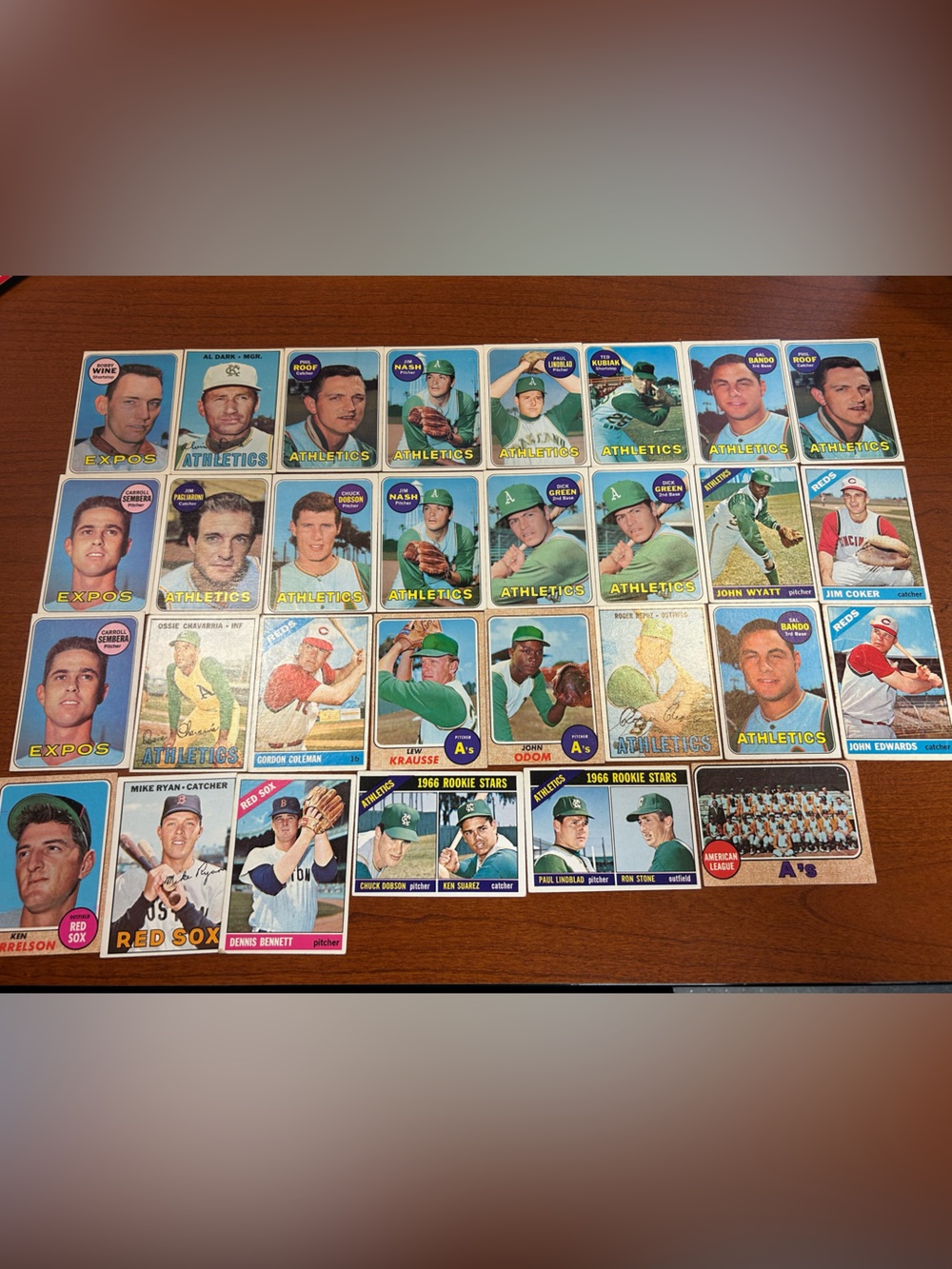 Topps Major League 1960’s Baseball Cards (30 Cards)